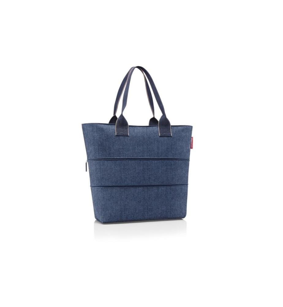REISENTHEL - Sac Shopper e1 Herringbone Dark Blue