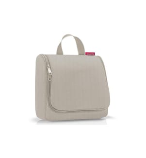 REISENTHEL - Trousse de toilette Toiletbag Herringbone Sand