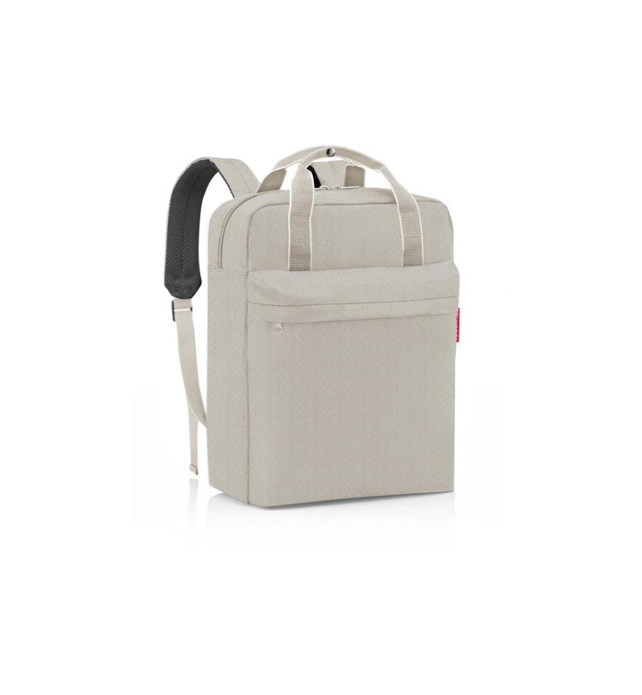 REISENTHEL - Sac à dos Allday M Herringbone Sand