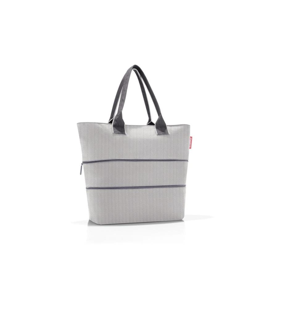 REISENTHEL - Sac Shopper e1 Herringbone grey