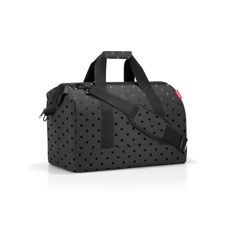 REISENTHEL - Sac à bandoulière Allrounder L Glossy Dots Black