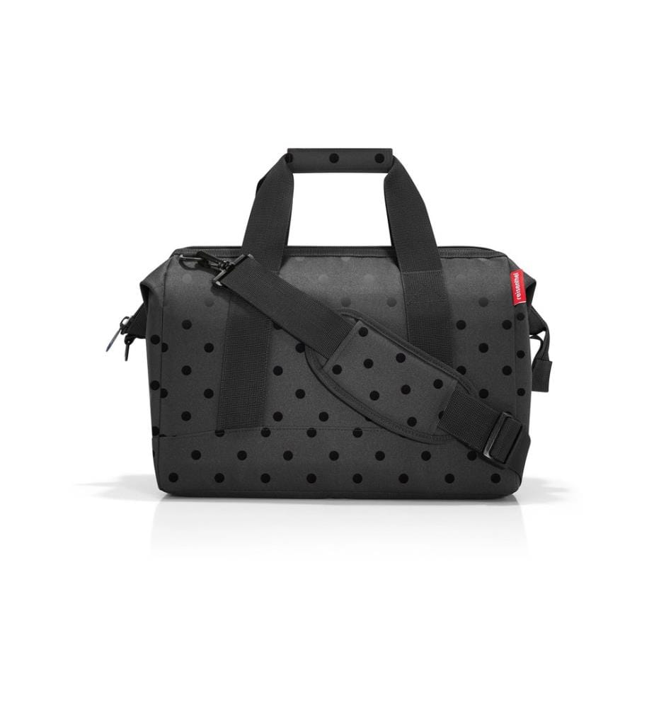 REISENTHEL - Sac à bandoulière Allrounder M Glossy Dots Black