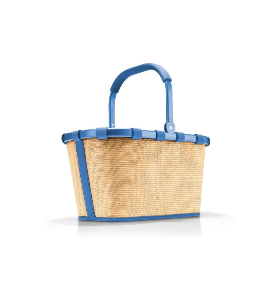 REISENTHEL - Panier de course Carrybag Frame Raffia Blue