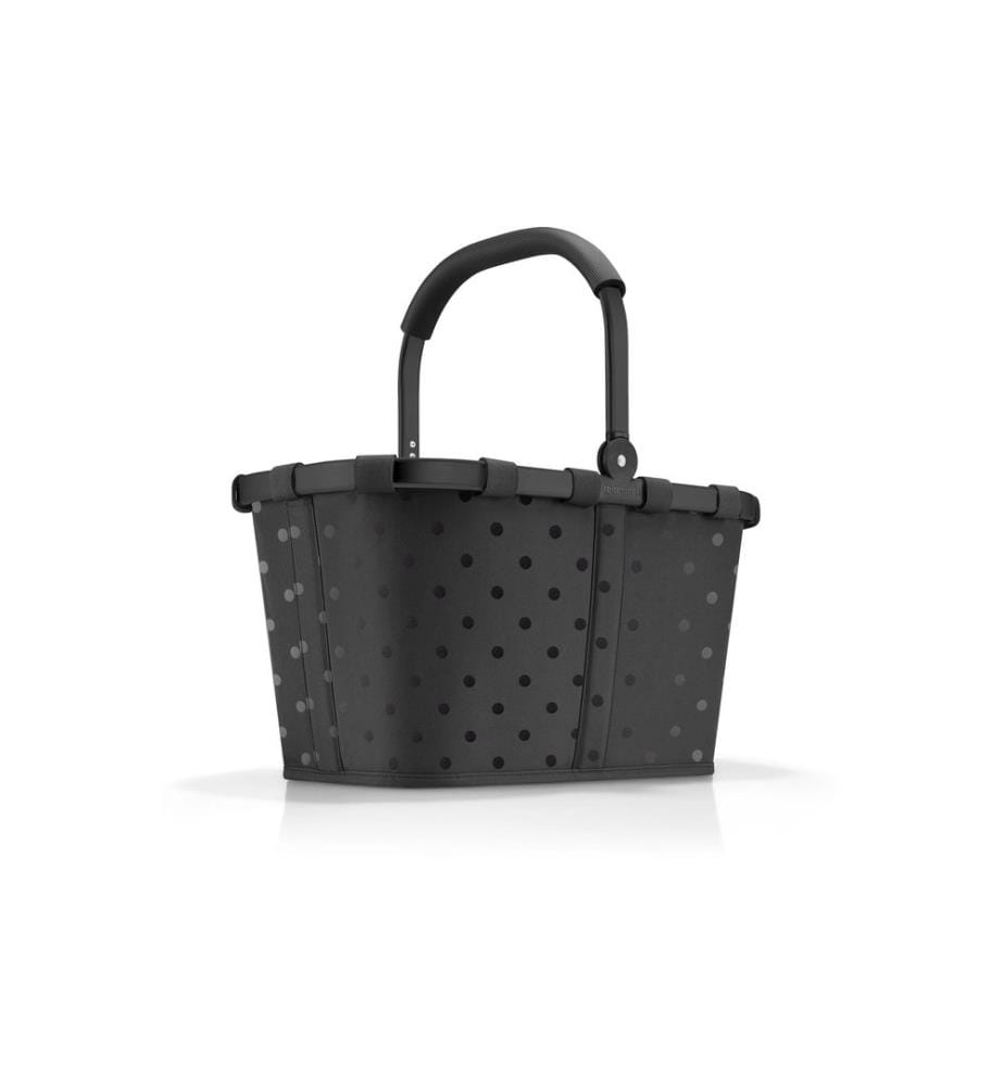 REISENTHEL - Panier de course Carrybag Frame Glossy dots black