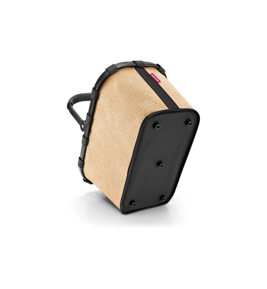 REISENTHEL - Panier de course Carrybag Frame Raffia black