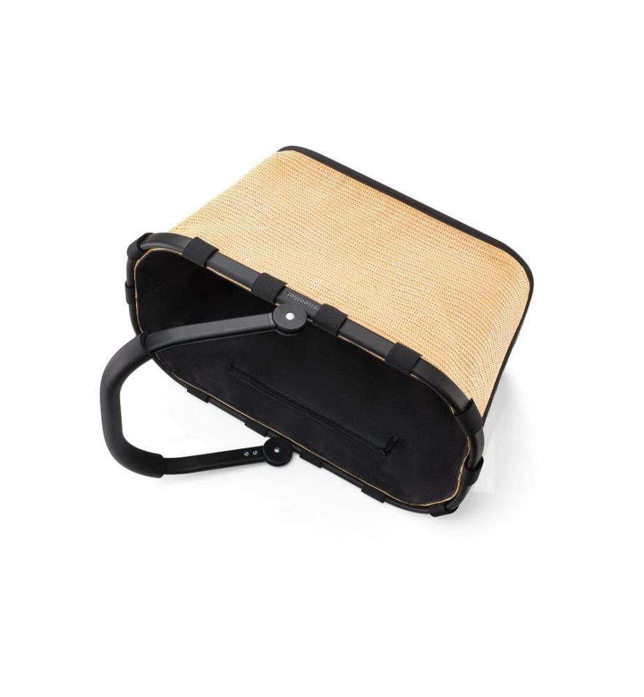 REISENTHEL - Panier de course Carrybag Frame Raffia black