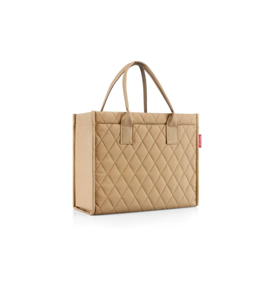 REISENTHEL - Sac daily shopper Rhombus ginger
