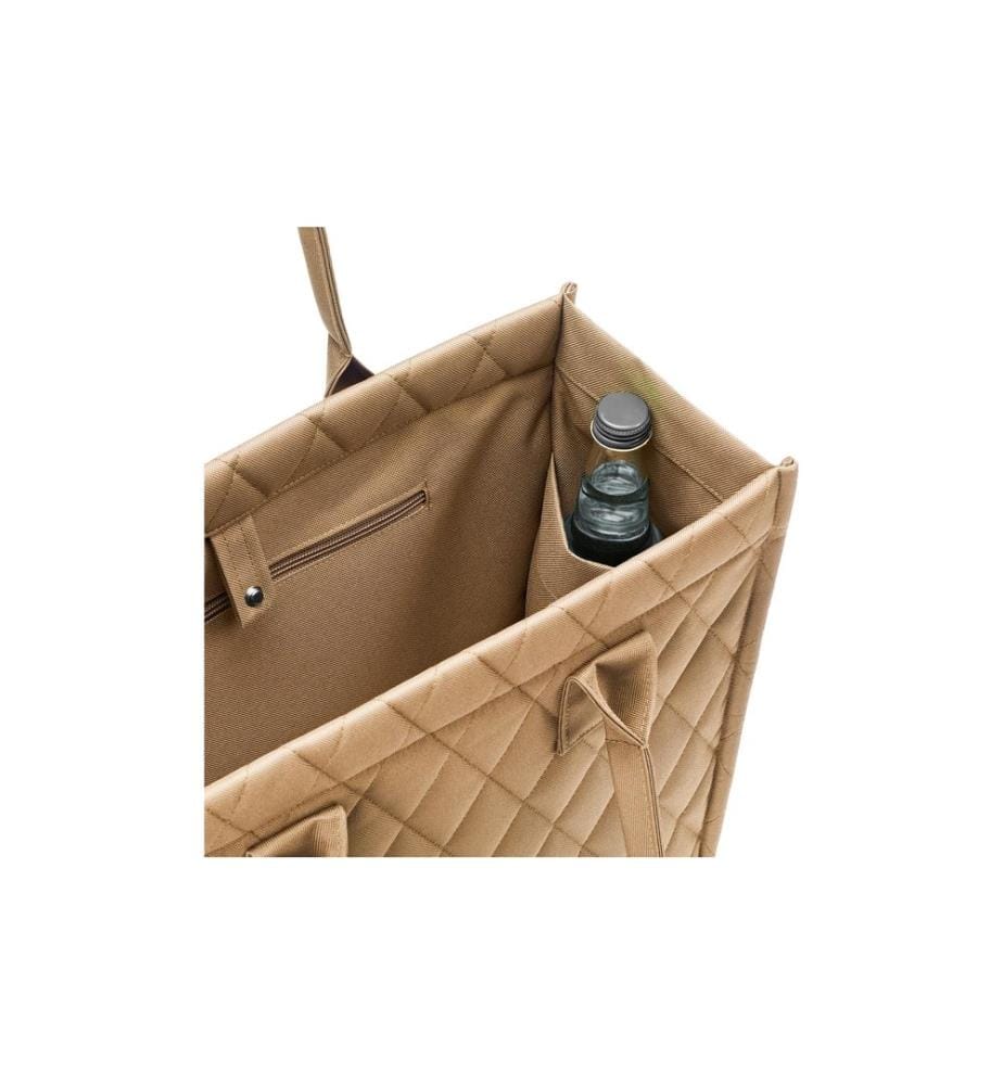 REISENTHEL - Sac daily shopper Rhombus ginger