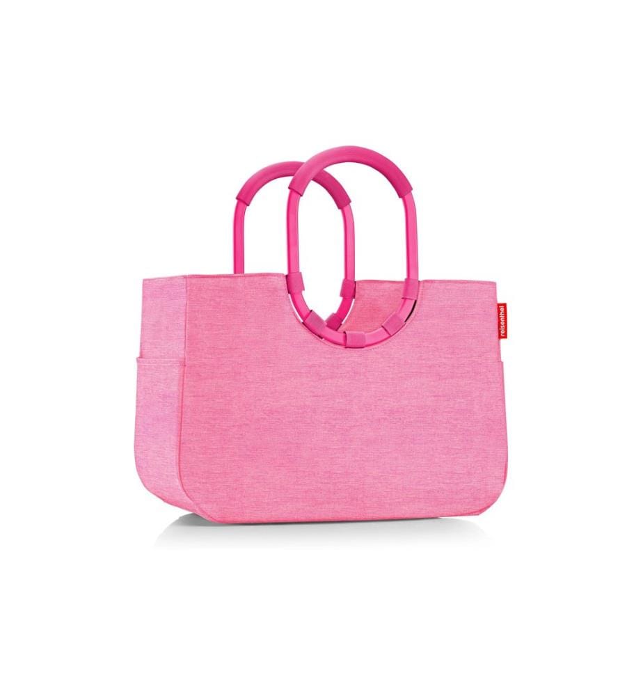 REISENTHEL - Panier de course loopshopper L Frame Twist Pink