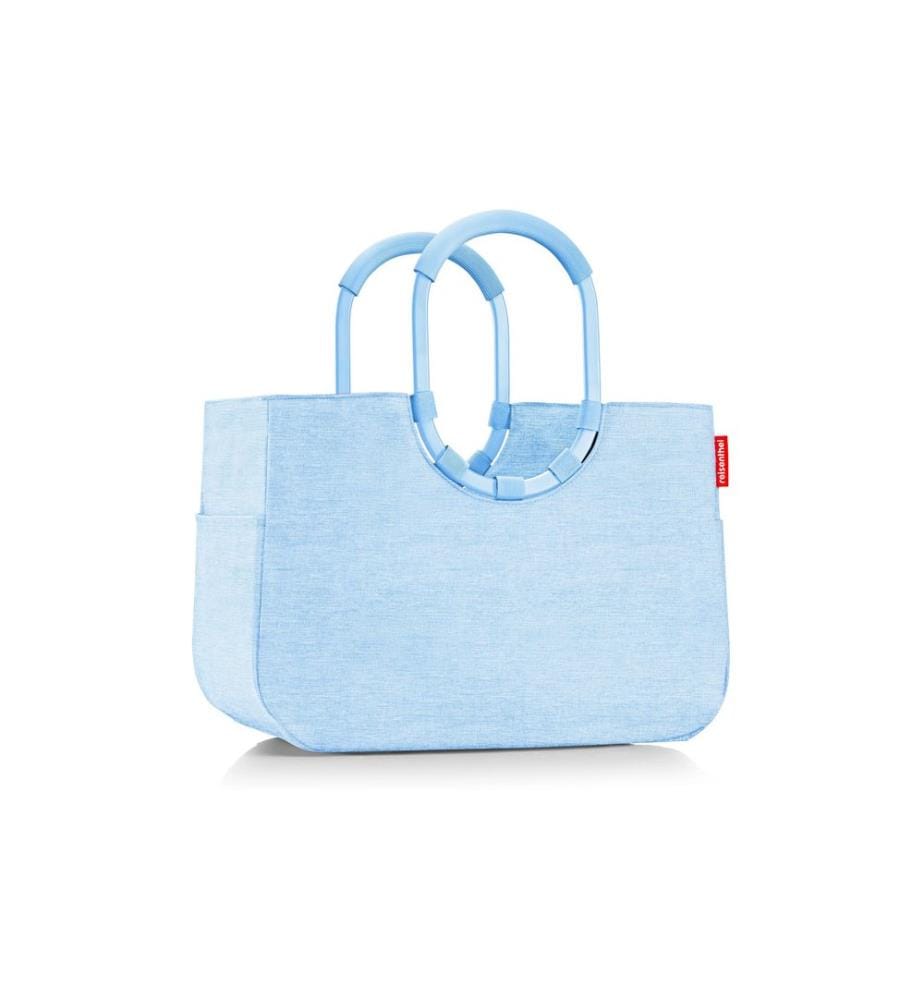 REISENTHEL - Panier de course loopshopper L Frame Twist Powder Blue