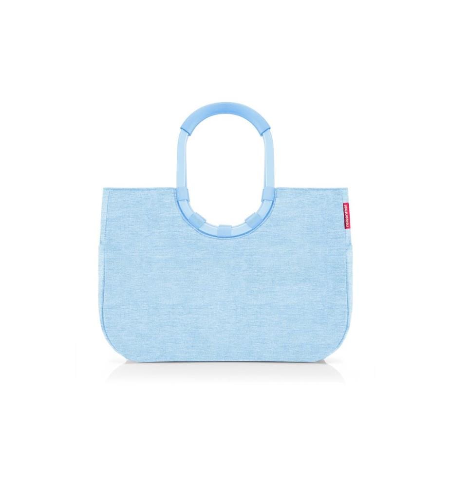 REISENTHEL - Panier de course loopshopper L Frame Twist Powder Blue