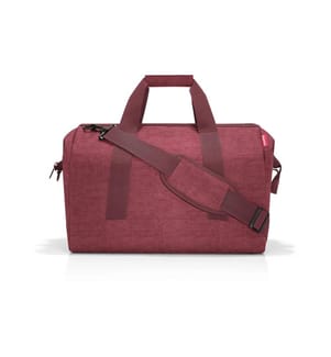 REISENTHEL - Umhängetasche Allrounder L Twist Maroon
