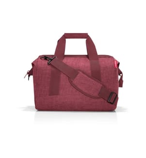 REISENTHEL - Umhängetasche Allrounder M Twist Maroon
