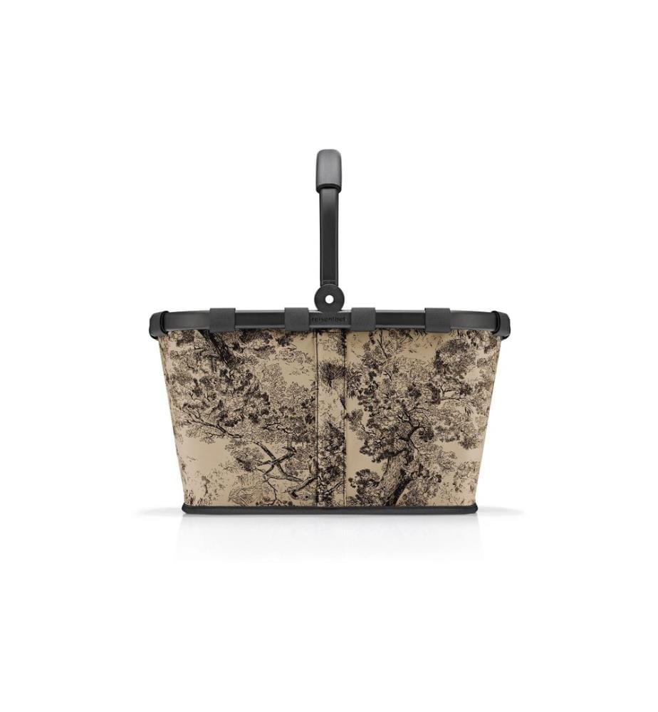 REISENTHEL - Panier de course Carrybag Marron jacquard