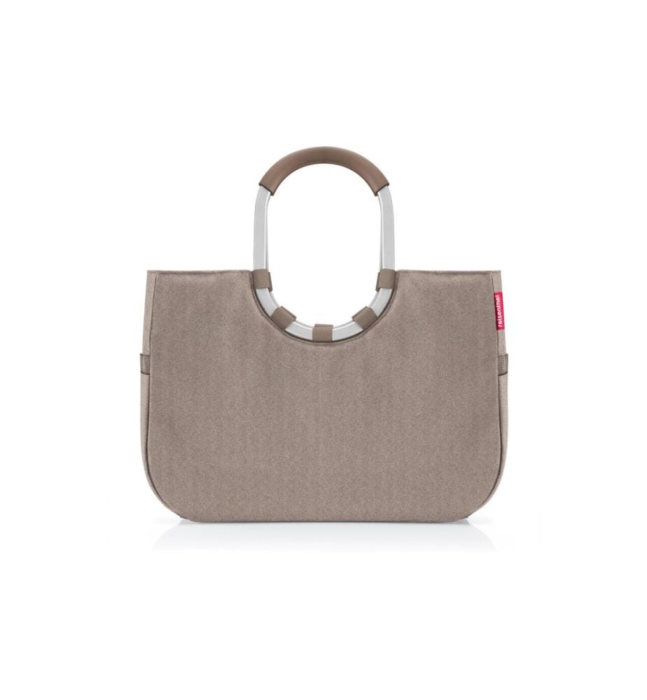 REISENTHEL - Panier de course Loopshopper L Herringbone Mokka