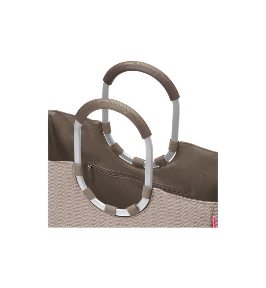 REISENTHEL - Panier de course Loopshopper L Herringbone Mokka