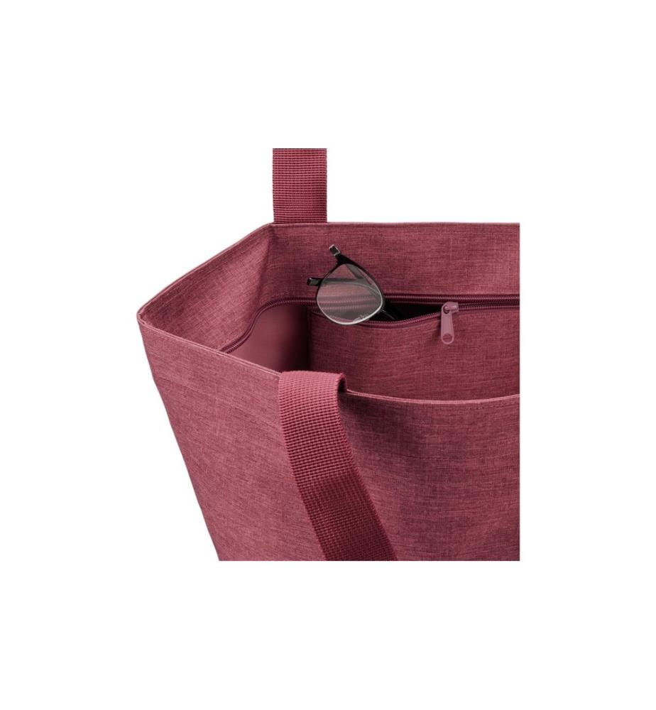 REISENTHEL - Sac Shopper M Twist Maroon