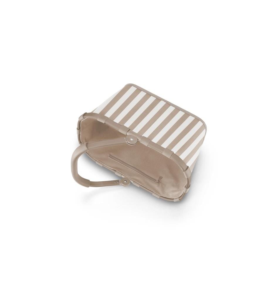REISENTHEL - Panier de course Carrybag Summerstripes Coffee