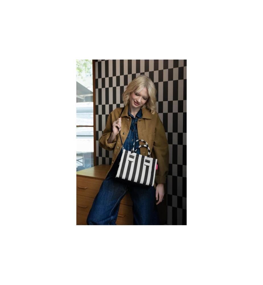 REISENTHEL - Sac Daily Shopper XS Summerstripes Black