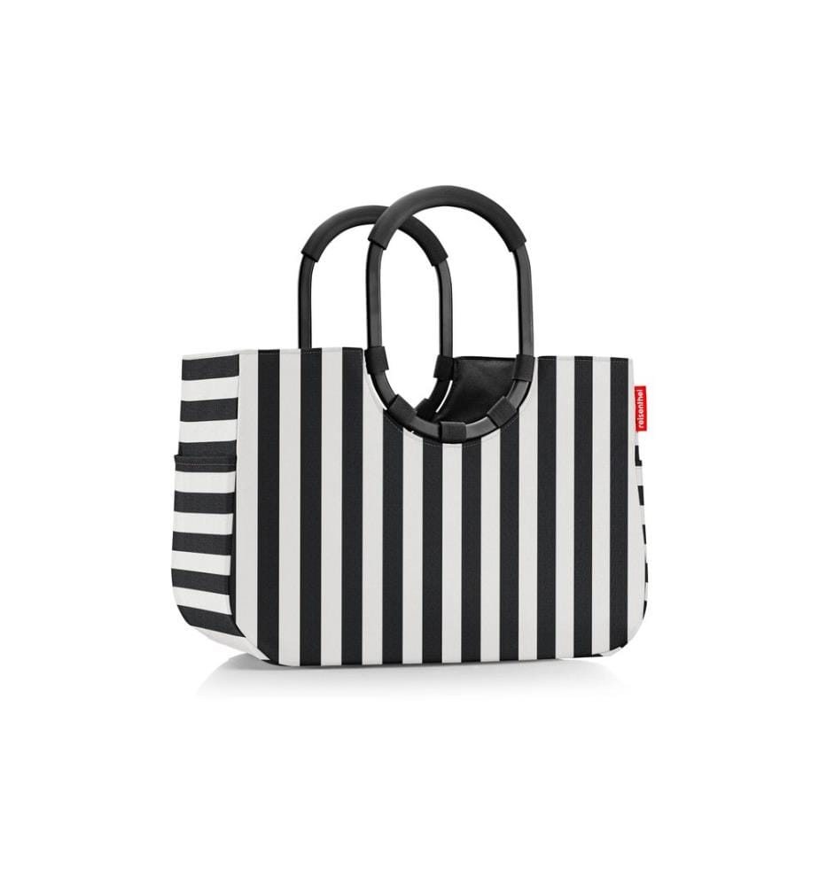 REISENTHEL - Panier de course Loopshopper L Summerstripes Black