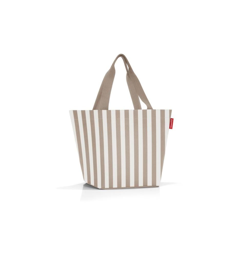 REISENTHEL - Sac Shopper M Summerstripes Coffee