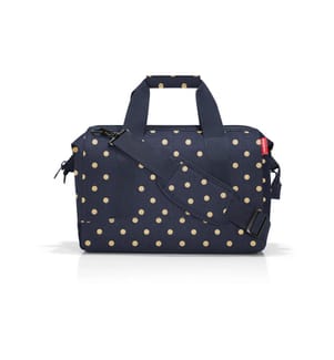 Sac bandoulière Reisenthel Allrounder M Metallic Dots Blue