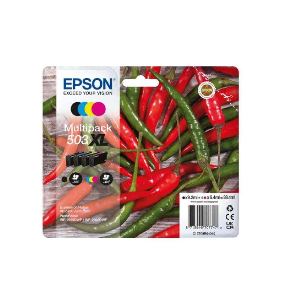 EPSON - Encre Multipack 503XL noir/Cyan/Magenta/Yellow