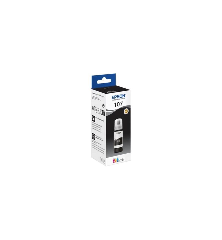 EPSON - 107 Bouteille d'encre EcoTank (70 ml) noir