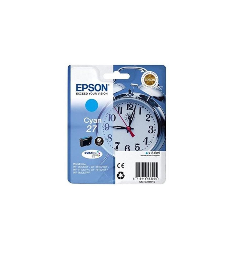 EPSON - Encre T27024012 Cyan