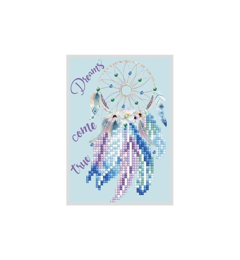 DIAMOND DOTZ - Carte à motif pour l'artisanat Dreamcatcher