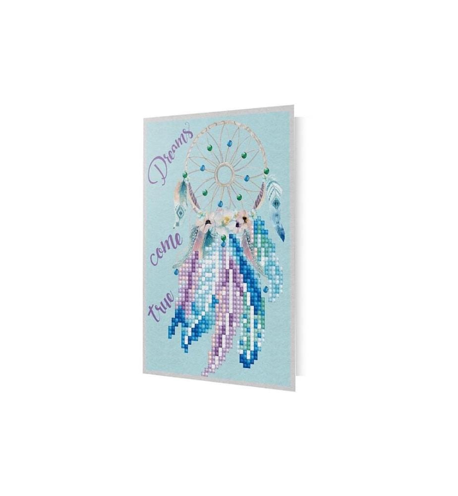 DIAMOND DOTZ - Carte à motif pour l'artisanat Dreamcatcher