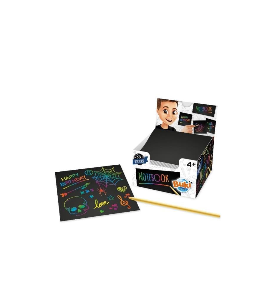 BUKI - Malset be tenns scratch notebook