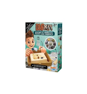 BUKI - Experimentierkasten DigKit Steine und Mineralien