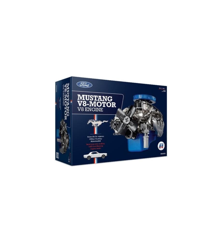 FRANZIS - Motorbausatz Ford Mustang V8 1:4