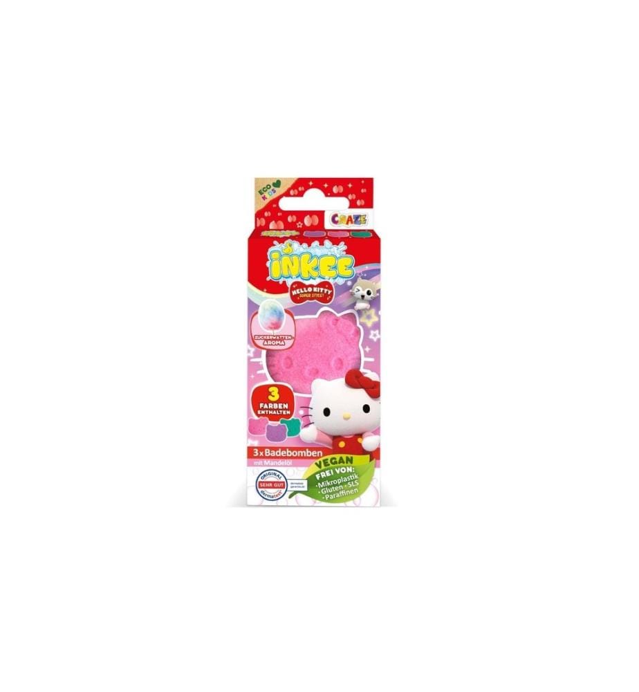 CRAZE - Plaisir dans la baignoire Inkee Mini Pack Hello Kitty