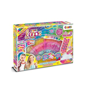 CRAZE - Bastelset Loops – Rainbow Studio 1300 Loops