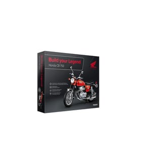 FRANZIS - Bausatz Honda CB 750 Build your Legend 1:24, DE/EN