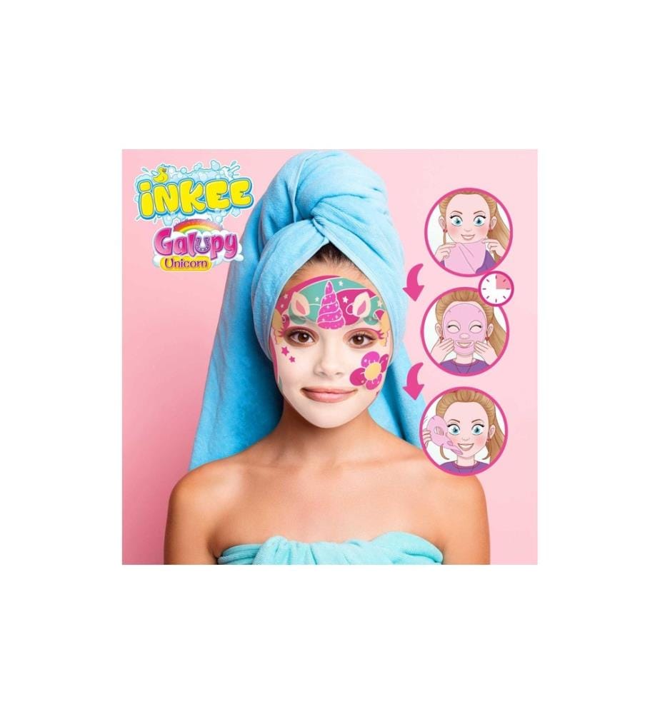 CRAZE - Inkee Gesichtsmaske Galupy Unicorn