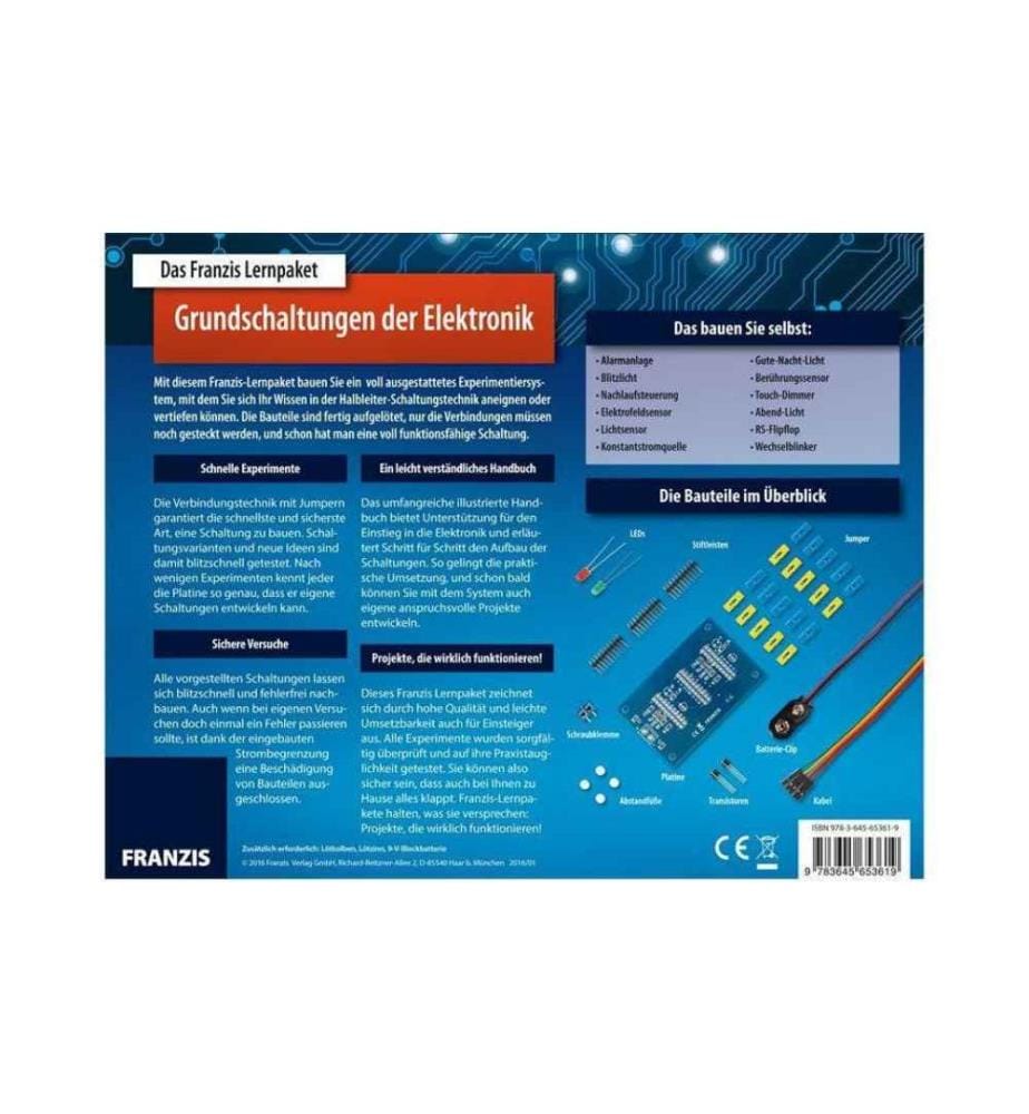 FRANZIS - Kits éducatif Circuits de base de l'électronique