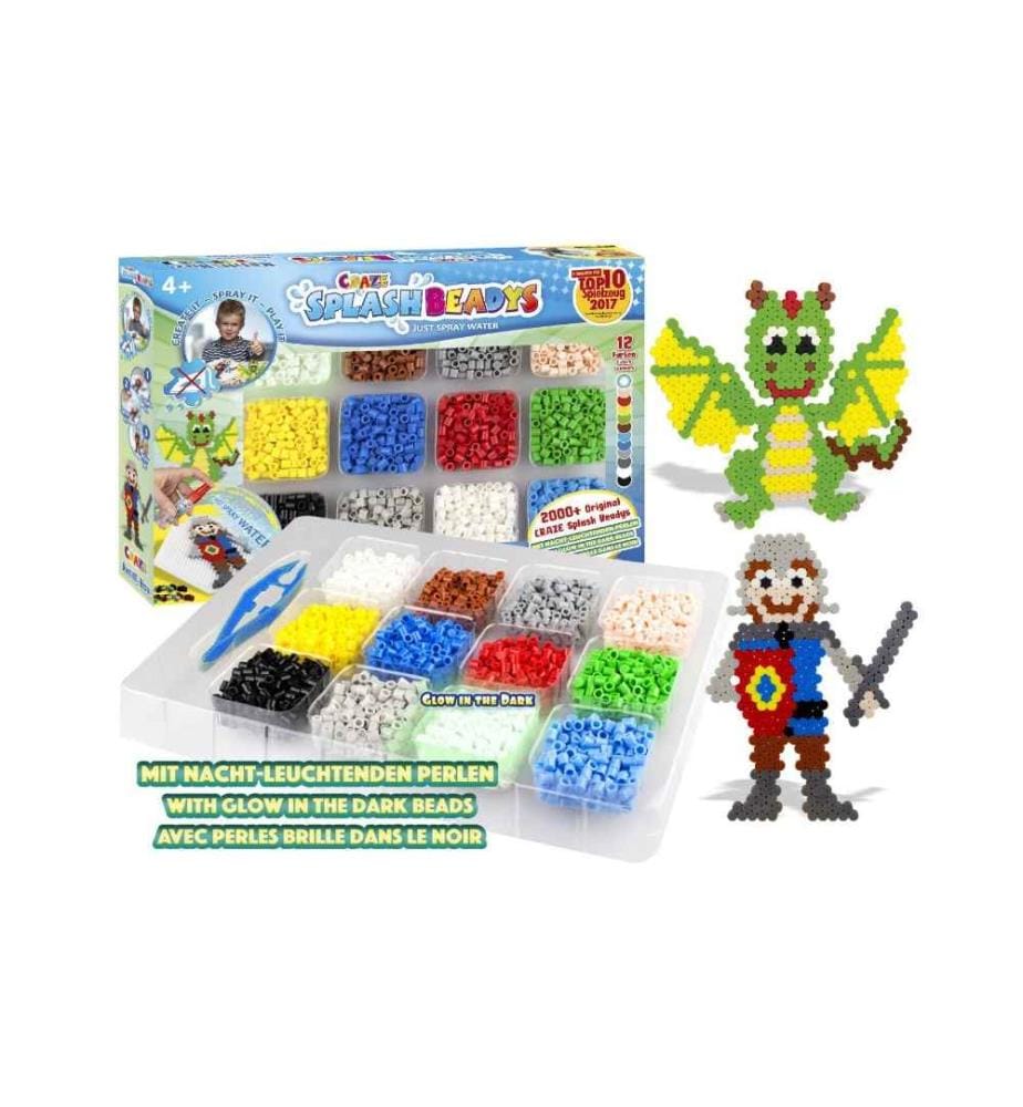 CRAZE - Bügelperlen Splash Beadys Refill Set Boys Mehrfarbig