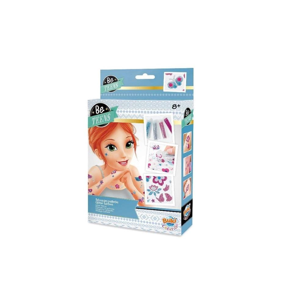 BUKI - Tattoo Set Be Teens Glitzer