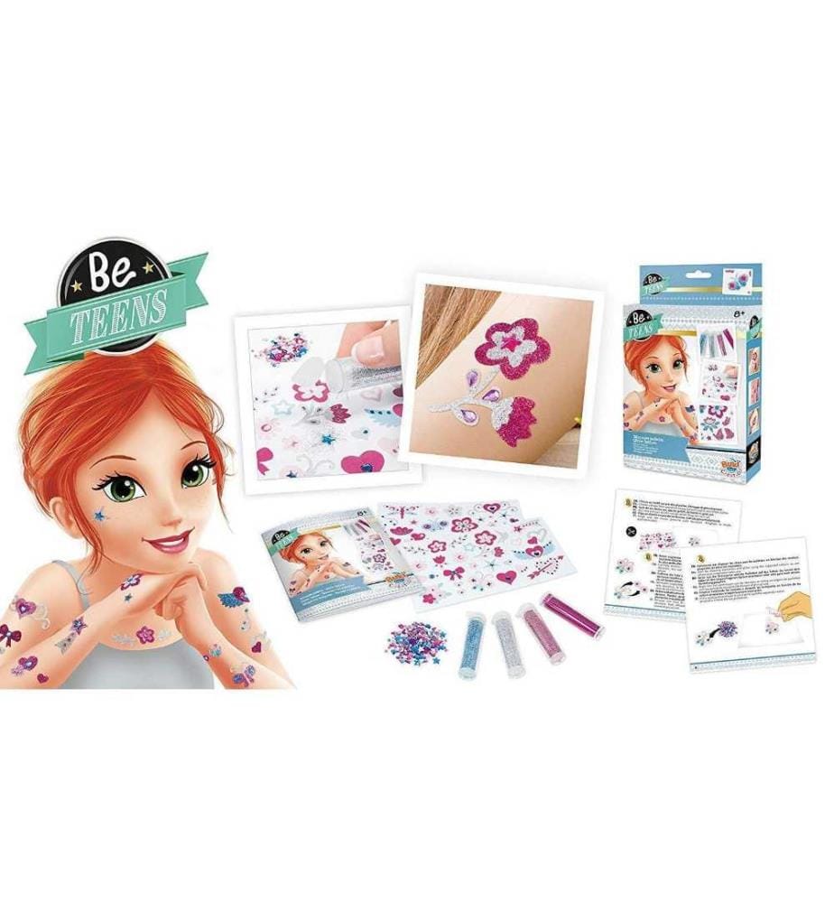 BUKI - Tattoo Set Be Teens Glitzer