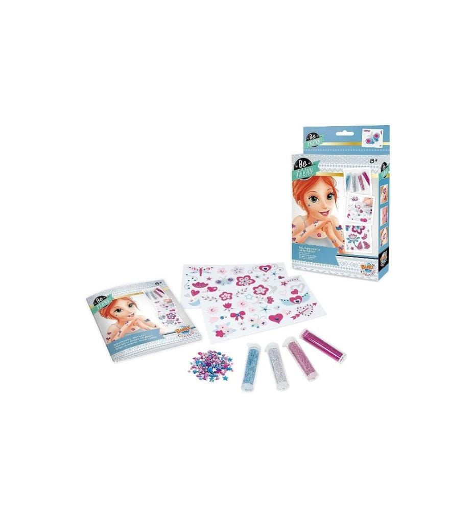 BUKI - Tattoo Set Be Teens Glitzer