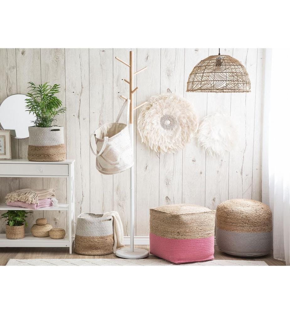 Pouf KIRAMA Iuta Rosa