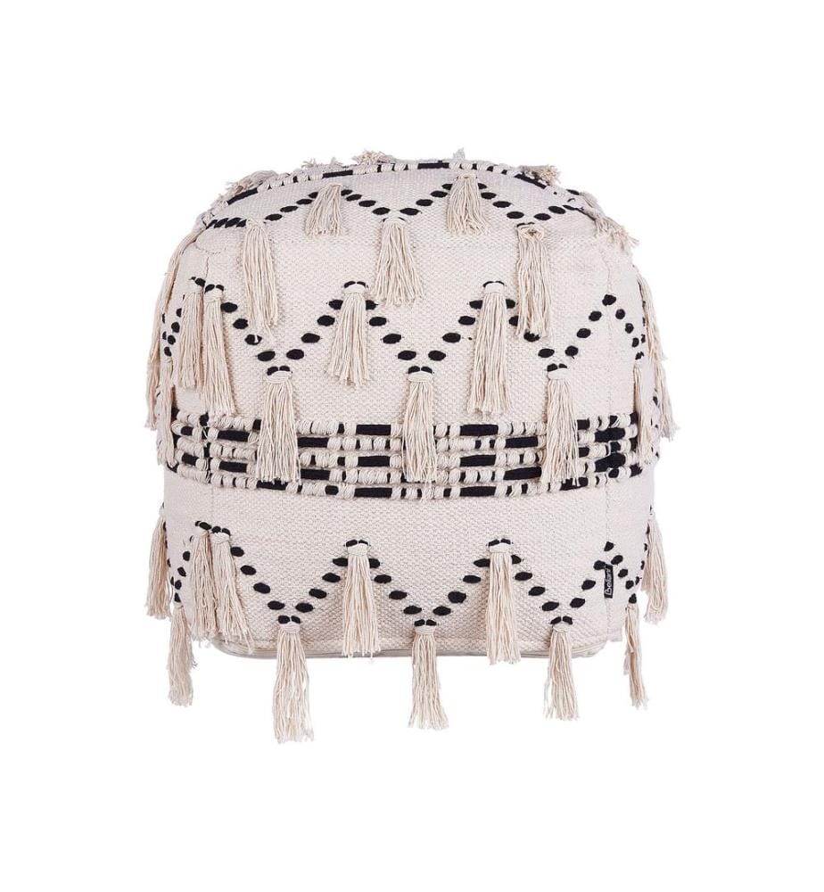 Pouf THONDI Cotone Beige