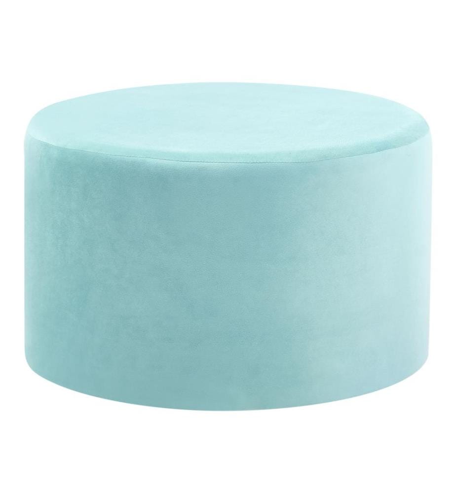 Pouf MILLEN Samtstoff Mintgrün