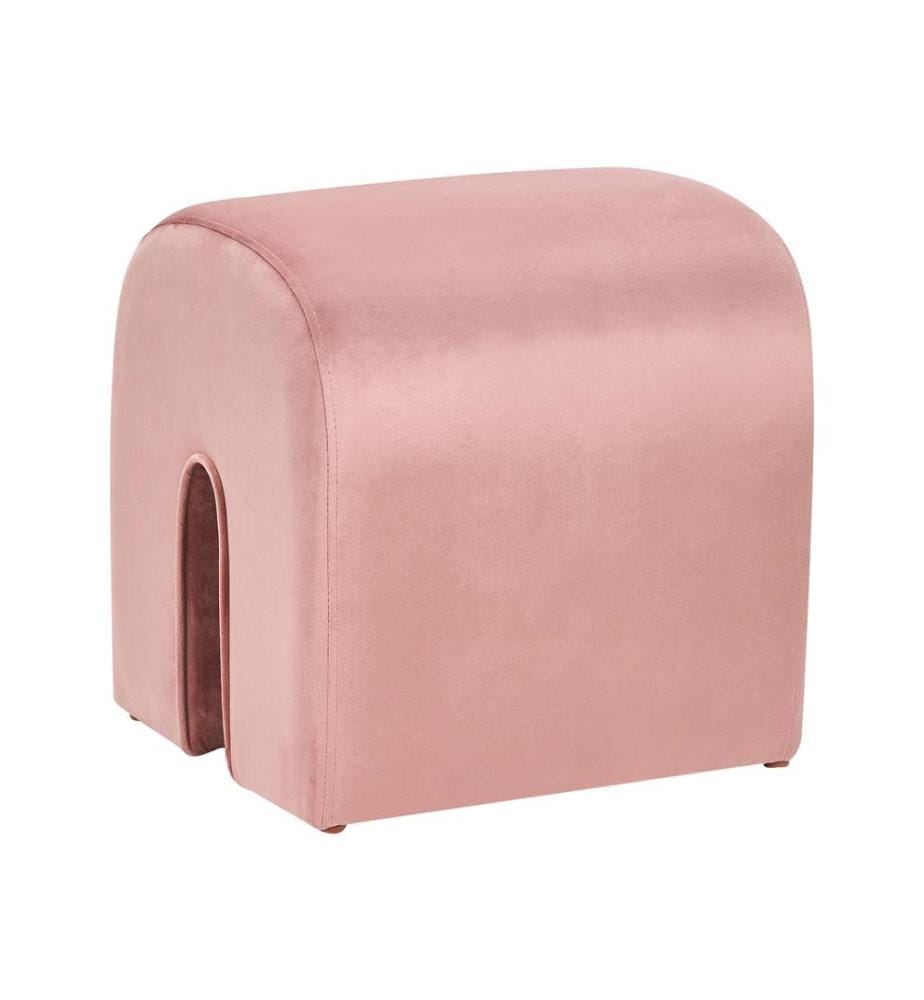 Pouf MODOC Samtstoff Rosa