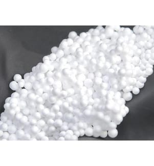 Poltrona sacco 300 L FUZZY EPS 10 cm 60 cm Bianco