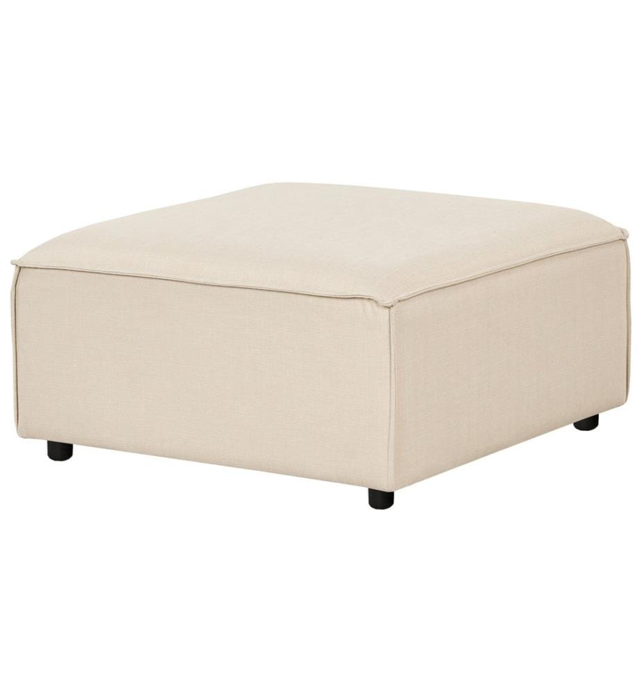 Ottomane ARDAL Stoff Beige