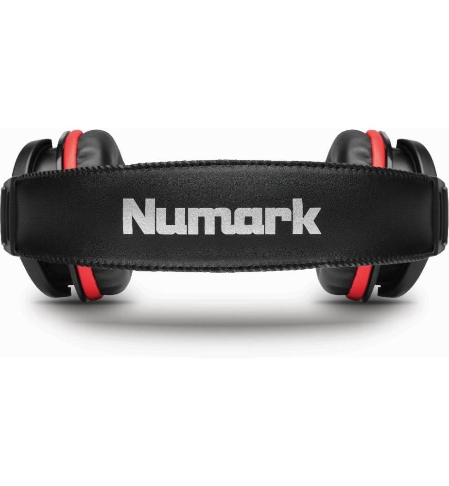 NUMARK - Casques supra-auriculaires HF-175 Rouge; Noir